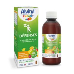 Alvityl sirop Défenses enfants dès 3 ans arôme tutti frutti 240ml