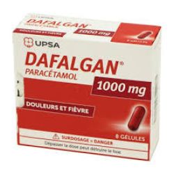 DAFALGAN 1 000MG - paracétamol - 8 gélules