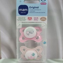 SUCETTE MAM ORIGINAL  SILICONE 2-6M X2