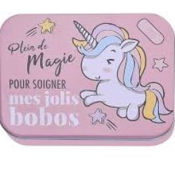 Pansements Licorne take care boite Métal x 24