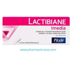 Lactibiane Imédia – 4 Sticks Orodispersibles – PiLeJe