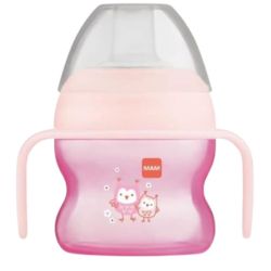 Starter Cup Night MAM Tasse à bec souple 150 ml 4+ mois - Rose