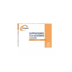 SUPPOSITOIRE GLYCERINE ADULTE Sach/25