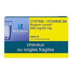 Cystine Vitamine B6 120 comprimés