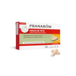 Pranarom Aromalgic - Maux Tête  - 8 comprimés