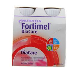 FORTIMEL DIACARE NUTRIMENTS FRAISE 4BOUT/200ML