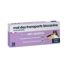 Mal des transports 20 comprimés