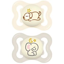 Sucettes MAM Supreme Nuit 2-6 mois x2