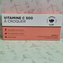 PP Vitamine C 500 mg A Croquer Orange