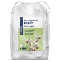 Stentil Rectangles de Coton Bio X180 Vrac