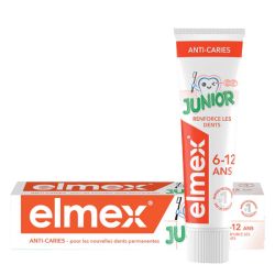 ELMEX DENTIFRICE JUNIOR 6-12 ans 75 ml