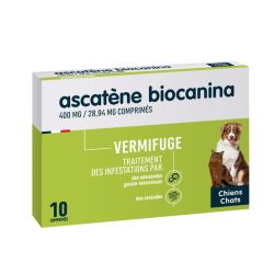 Ascatène vermifuge 10 comprimés