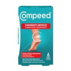 Compeed - Pansements pour ampoules - Moyen Format X5