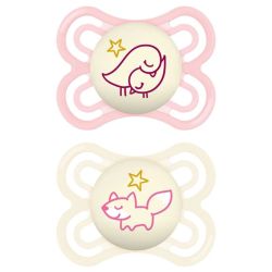 Sucettes MAM Perfect Nuit 2-6 mois x2