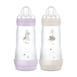 Lot de 2 biberons MAM Easy Start anti-colique - (3 colories)