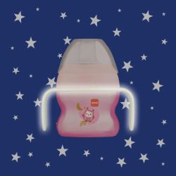 Starter Cup Night MAM Tasse à bec souple 150 ml 4+ mois - Rose