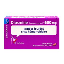 Diosmine 600mg 30 comprimés