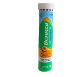 Berocca hydratation mangue-passion 16 cp effervescents