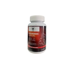 Vitamines Junior goût Cola 60 Gommes