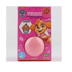 Boule de bain effervescente et moussante pat patrouille FRAISE
