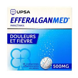 Efferalgan 500mg -paracétamol - 16 comprimés effervescents