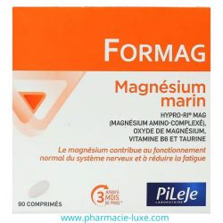 Formag 90 Comprimés – Magnésium Marin Haute Absorption | Fatigue, Stress & Crampes