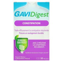 Constipation soulagement durable 30 gélules