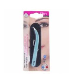 VITRY PINCE A EPILER CLUB MORS CRABE BIAIS INOX COULEUR 9CM