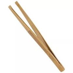 VITRY PINCE A EPILER MORS DROITS DOREE OR FIN 8cm