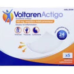VOLTARENACTIGO 140MG EMPLATRE 5