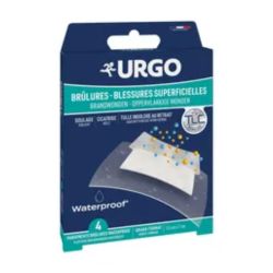 Urgo Brulure Waterproof - 4 Pansements