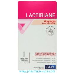 Lactibiane Voyage – 14 gélules | Probiotiques 20 milliards – PiLeJe