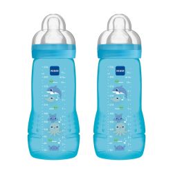 Lot de 2 Biberons MAM - Easy Active Debit X - x2 - (3 colories)