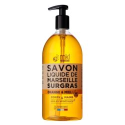 Mkl Savon Liquide de Marseille Surgras- Orange/Miel - 1L