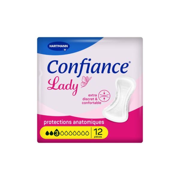 Confiance Lady -12 Protectiosn Absorbante 3 goûtes