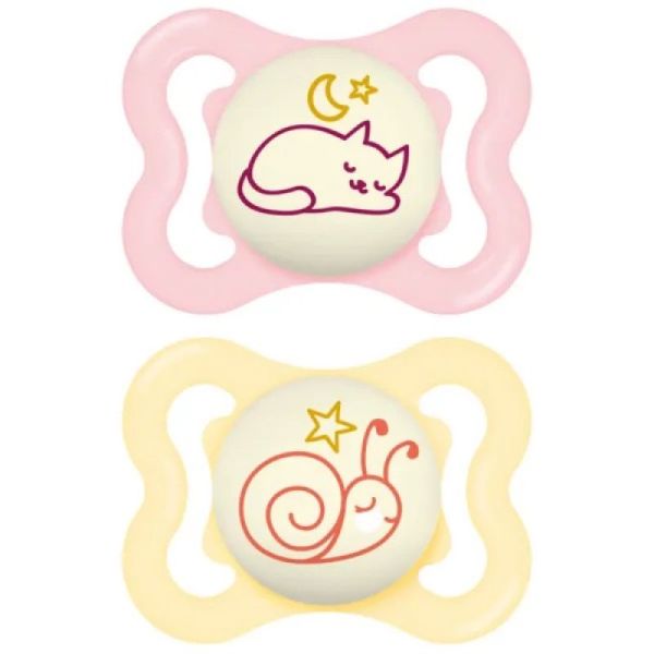 Sucettes MAM Supreme Nuit 2-6 mois x2