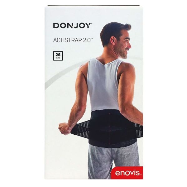Donjoy CEINTURE LOMBAIRE  Actistrap 2.0 H 26 taille  M (82-98 cm)