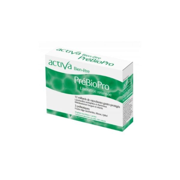 ACTIVA BIEN-ETRE PREBIOPRO 30 gélules
