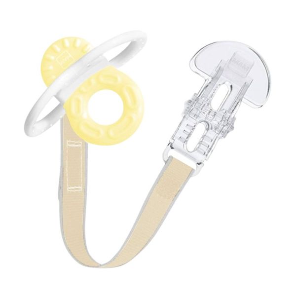 Anneau de dentition MAM Mini + attache - (3 colories)