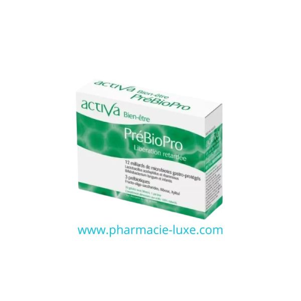 Activa Bien‑Être PréBiopro – Prébiotiques & Microbiote – 30 gélules