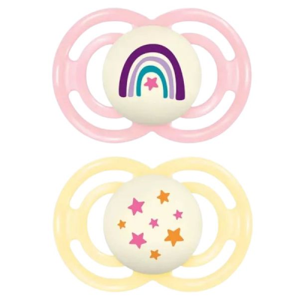 MAM Sucettes Perfect Nuit 18+ mois x2 - (5 colories)