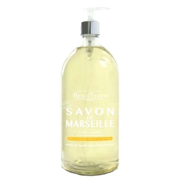 Savon de Marseille surgras corps mains 1 Litre