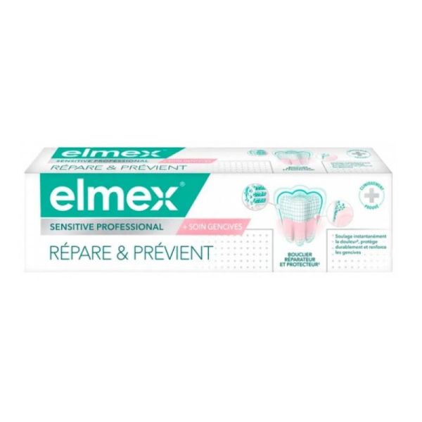 Elmex Sensitive Professional dentifrice soin gencives 75 ml