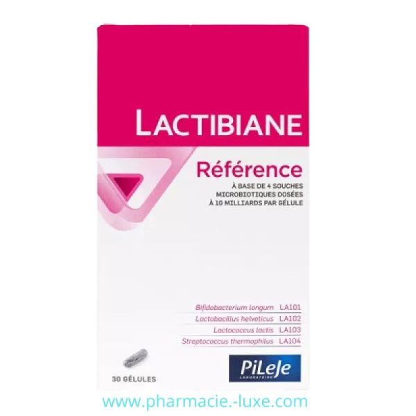 Lactibiane Référence 30 gélules – Probiotiques 4 souches CNCM