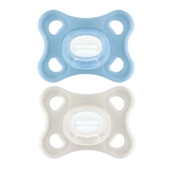 MAM  Sucette Comfort Silicone 2-12mois X2 - (3 colories)
