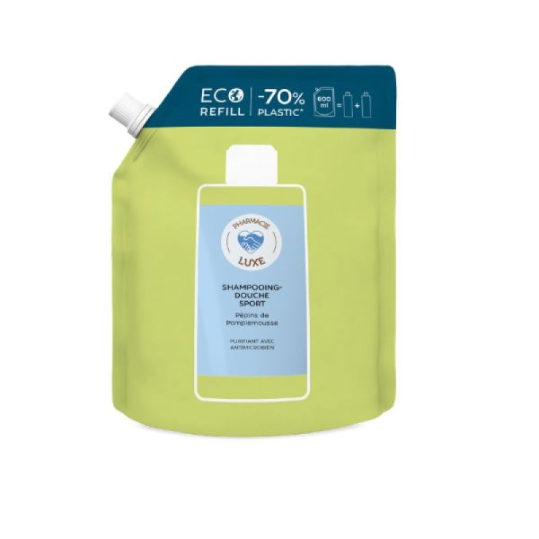 PP Shampooing Douche Sport  Eco-Recharge 600 ml