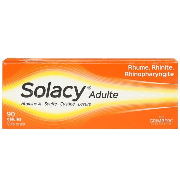 Solacy Adulte 90 gélules