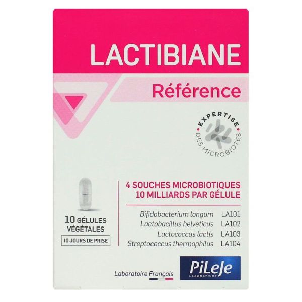 Pileje Lactibiane Référence 10 gélules
