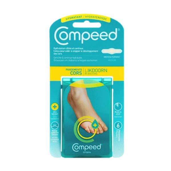 Pansements Compeed Cors hydratants x10