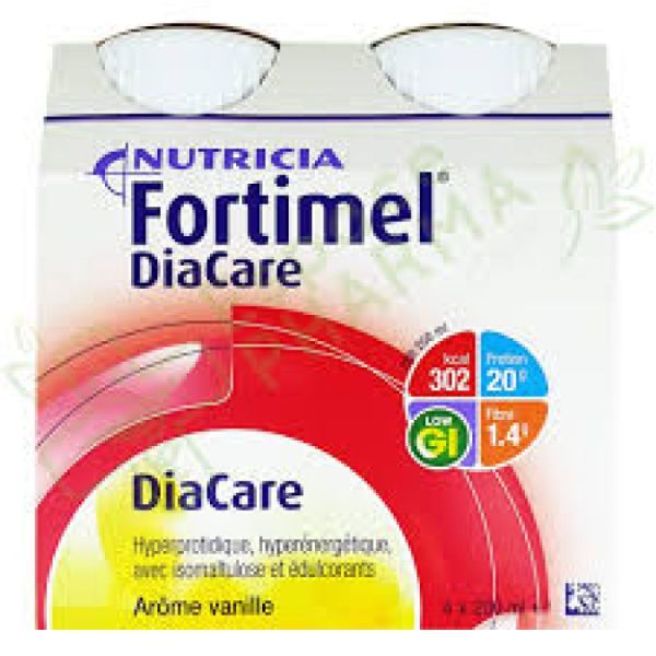 FORTIMEL DIACARE NUTRIM VANILLE 4BOUT/200ML